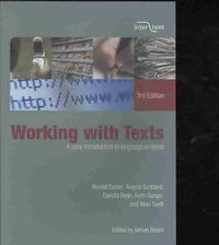 Produktbild: Goddard, A: Working with Texts