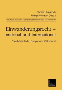 Produktbild: Einwanderungsrecht - national und international