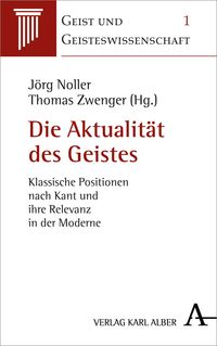 Produktbild: Die Aktualit&auml;t des Geistes