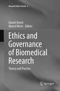 Produktbild: Ethics and Governance of Biomedical Research