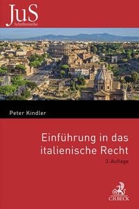 Produktbild: Einf&uuml;hrung in das italienische Recht