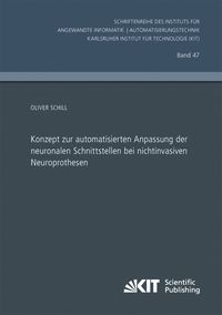 Produktbild: Konzept zur automatisierten Anpassung der neuronalen Schnittstellen bei nichtinvasiven Neuroprothesen