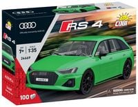 Produktbild: COBI 24669 - Audi RS-4 B9, gr&uuml;n, Bausatz 1:35, 100 Klemmbausteine