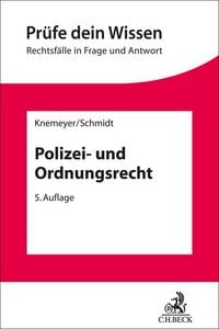 Produktbild: Polizei- und Ordnungsrecht