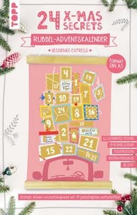 Produktbild: 24 X-MAS SECRETS - Rubbel-Adventskalender - Geschenke-Express