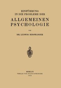 Produktbild: Einf&uuml;hrung in die Probleme der Allgemeinen Psychologie