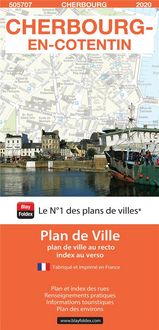 Produktbild: Cherbourg-En-Cotentin : Plan de Ville (Edition 2020)