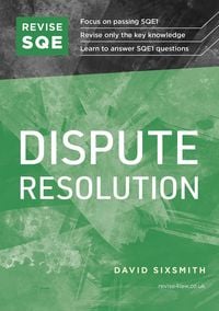 Produktbild: Revise SQE Dispute Resolution