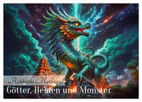 Produktbild: Aztekische Mythologie - G&ouml;tter, Helden und Monster (Wandkalender 2026 DIN A4 quer), CALVENDO Monatskalender