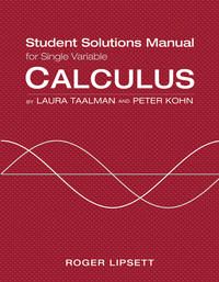 Produktbild: Single Variable Student Solutions Manual for Calculus