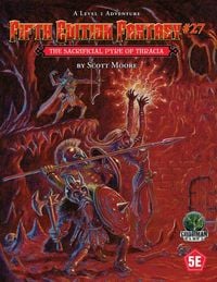 Produktbild: Fifth Edition Fantasy #27: The Sacrificial Pyre of Thracia