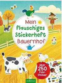 Produktbild: Mein flauschiges Stickerheft &ndash; Bauernhof
