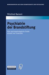 Produktbild: Psychiatrie der Brandstiftung