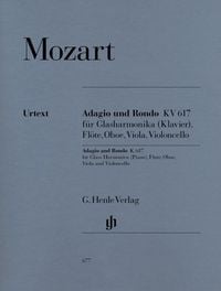 Bild vom Artikel Wolfgang Amadeus Mozart - Adagio und Rondo KV 617 für Glasharmonika (Klavier), Flöte, Oboe, Viola und Violoncello vom Autor Wolfgang Amadeus Mozart