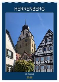 Produktbild: Herrenberg im Fokus (Wandkalender 2026 DIN A2 hoch), CALVENDO Monatskalender
