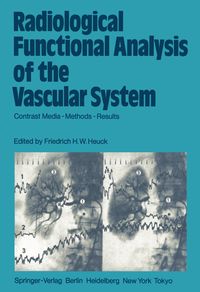 Produktbild: Radiological Functional Analysis of the Vascular System