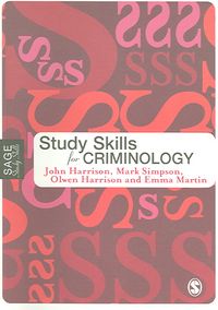 Produktbild: Study Skills for Criminology