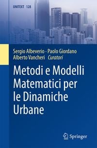 Produktbild: Metodi e Modelli Matematici per le Dinamiche Urbane