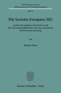 Bild vom Artikel Die Societas Europaea (SE). vom Autor Martin Wenz