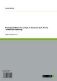 Produktbild: Praxisprojektbericht: Lernen an Stationen zum Thema "Enterale Ern&auml;hrung"