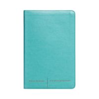 Produktbild: B&iacute;blia Sagrada, Capa luxo verde &aacute;gua, Slim: Nova Vers&atilde;o Internacional