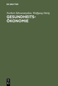 Produktbild: Gesundheits&ouml;konomie