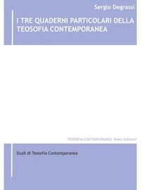 Produktbild: I tre quaderni particolari della Teosofia Contemporanea