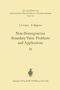 Produktbild: Non-Homogeneous Boundary Value Problems and Applications