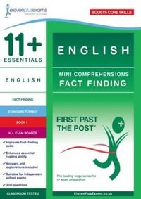 Produktbild: 11+ Essentials English Mini-Comprehensions: Fact-Finding Book 1