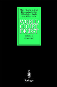 Produktbild: World Court Digest