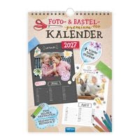 Produktbild: TR&Ouml;TSCH - Foto- und Bastelkalender Premium A4 2027 mit vielen Stickern