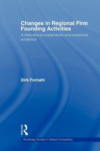 Produktbild: Changes in Regional Firm Founding Activities