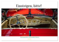 Produktbild: Einsteigen, bitte! - Innenansichten automobiler Ikonen (Tischkalender 2026 DIN A5 quer), CALVENDO Monatskalender