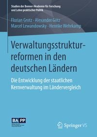 Produktbild: Verwaltungsstrukturreformen in den deutschen L&auml;ndern