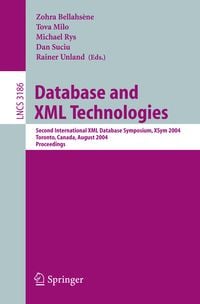 Produktbild: Database and XML Technologies