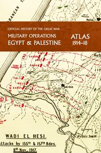 Produktbild: Military Operations Egypt & Palestine 1914-18 Atlas