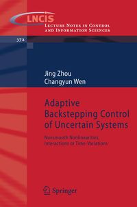 Produktbild: Adaptive Backstepping Control of Uncertain Systems