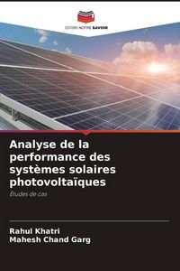 Produktbild: Analyse de la performance des syst&egrave;mes solaires photovolta&iuml;ques