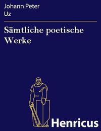 Produktbild: S&auml;mtliche poetische Werke