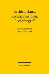 Produktbild: Rechtsdiskurs, Rechtsprinzipien, Rechtsbegriff
