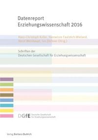 Produktbild: Datenreport Erziehungswissenschaft 2016