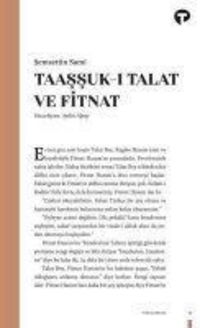 Produktbild: Taassuk-i Talat ve Fitnat