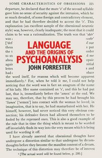 Produktbild: Language and the Origins of Psychoanalysis
