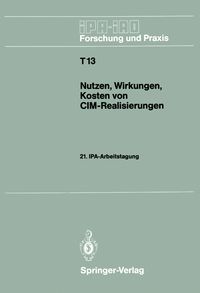 Produktbild: Nutzen, Wirkungen, Kosten von CIM-Realisierungen