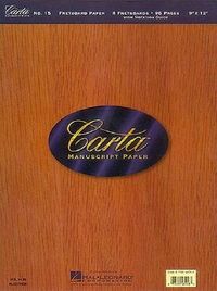 Produktbild: Carta Manuscript Paper No. 15 - Guitar