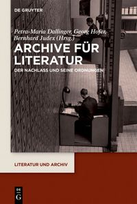 Produktbild: Archive f&uuml;r Literatur