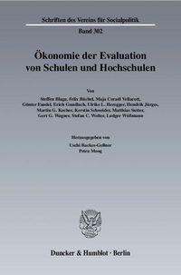 Produktbild: &Ouml;konomie der Evaluation von Schulen und Hochschulen.