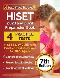 Produktbild: HiSET 2023 and 2024 Preparation Book