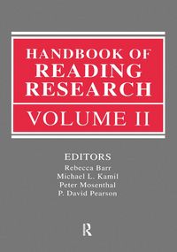 Produktbild: Handbook of Reading Research, Volume II