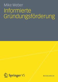 Produktbild: Informierte Gr&uuml;ndungsf&ouml;rderung